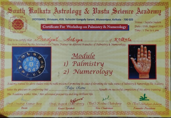 Certified Gem Therapist – Dr. Prodyut Acharya, SKAVSA