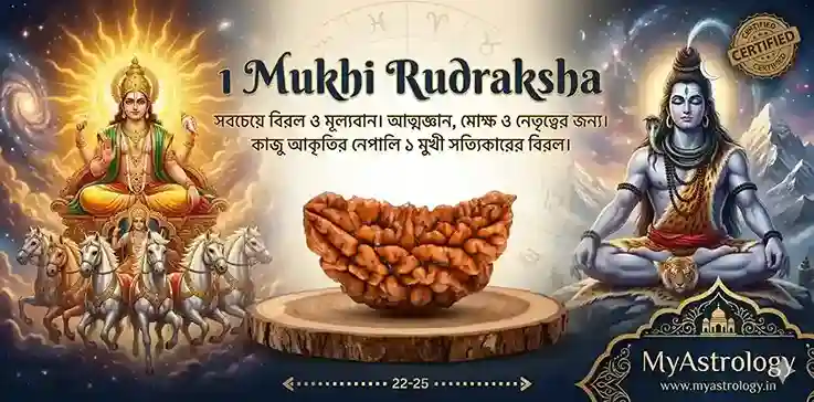 এক মুখী রুদ্রাক্ষ Ek Mukhi Rudraksha Benefits Shiva Ranaghat