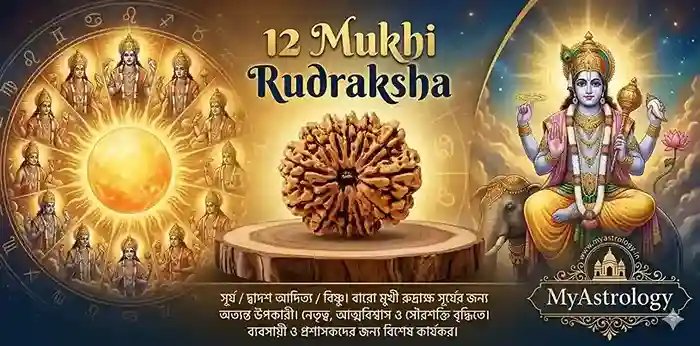 বারো মুখী রুদ্রাক্ষ Baro Mukhi Rudraksha Benefits Surya