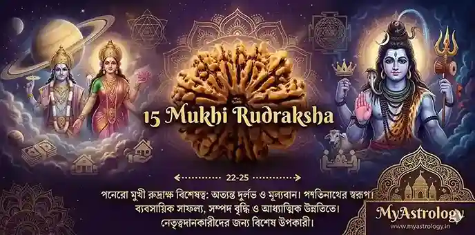 পনেরো মুখী রুদ্রাক্ষ Ponero Mukhi Rudraksha Benefits Pashupatinath