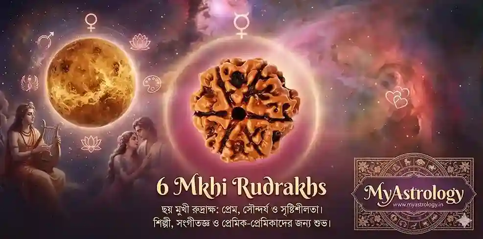 ছয় মুখী রুদ্রাক্ষ Choy Mukhi Rudraksha Benefits Kartikeya