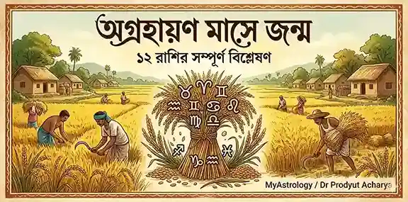 অগ্রহায়ণ মাসে জন্মালে জীবন কেমন হয়? ১২ রাশির সম্পূর্ণ বিশ্লেষণ