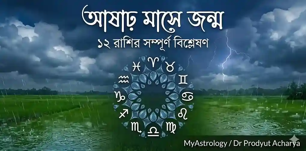 আষাঢ় মাসে জন্মালে জীবন কেমন হয়? ১২ রাশির সম্পূর্ণ বিশ্লেষণ