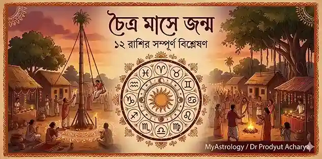 চৈত্র মাসে জন্মালে জীবন কেমন হয়? ১২ রাশির সম্পূর্ণ বিশ্লেষণ