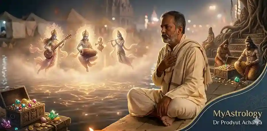 গন্ধর্ব ও যক্ষ — স্বর্গীয় সঙ্গীতজ্ঞ ও ধনরত্নের রক্ষক