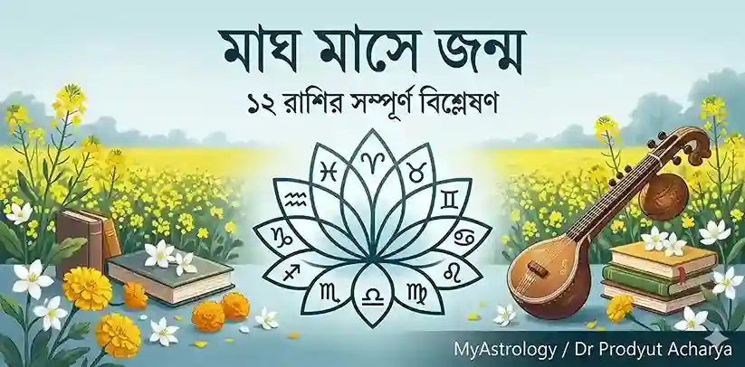 মাঘ মাসে জন্মালে জীবন কেমন হয়? ১২ রাশির সম্পূর্ণ বিশ্লেষণ