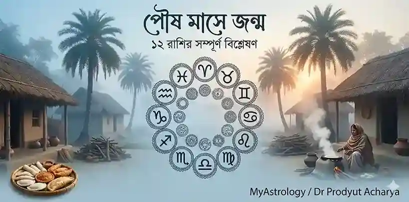 পৌষ মাসে জন্মালে জীবন কেমন হয়? ১২ রাশির সম্পূর্ণ বিশ্লেষণ