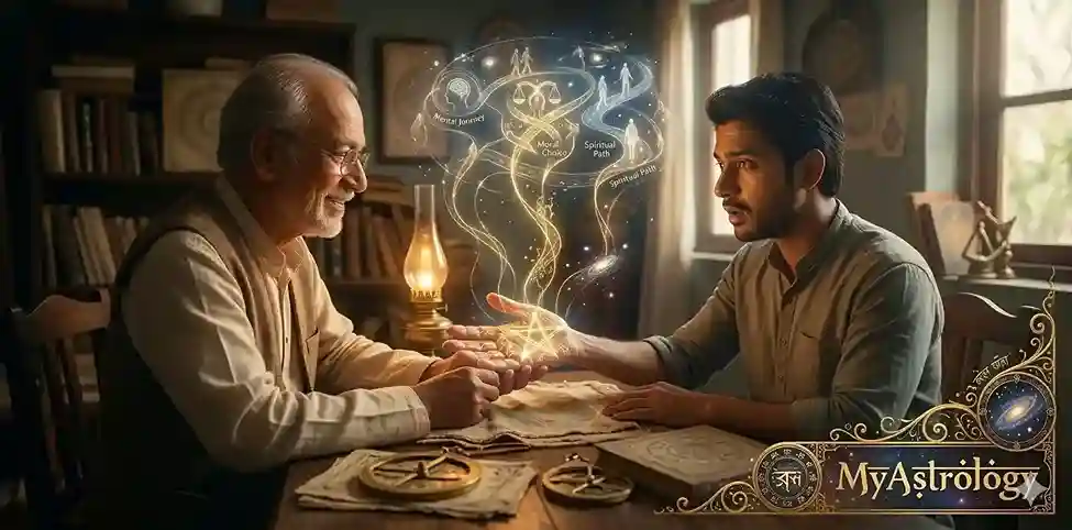 হাতে স্টার চিহ্ন — কোথায় থাকলে কী বলে